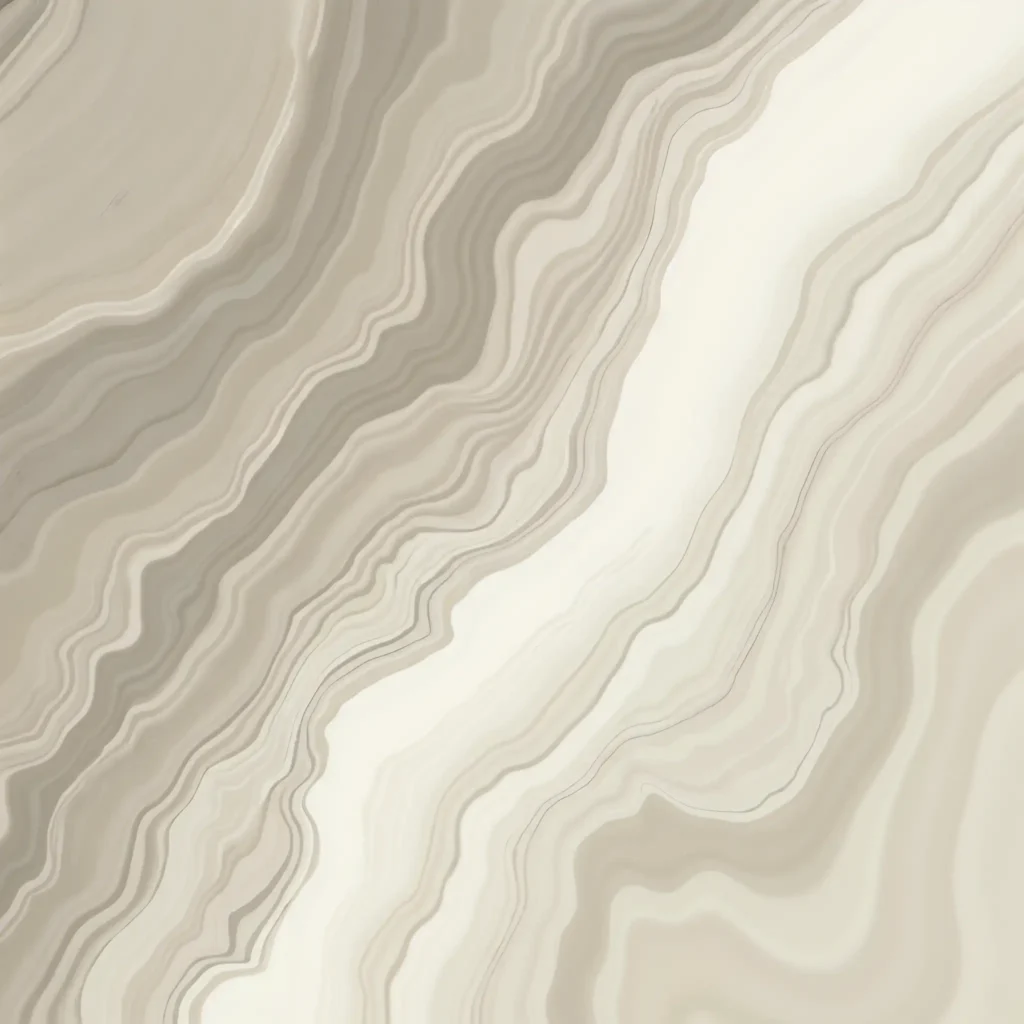 Elegant Marble Texture with Cream Swirls
