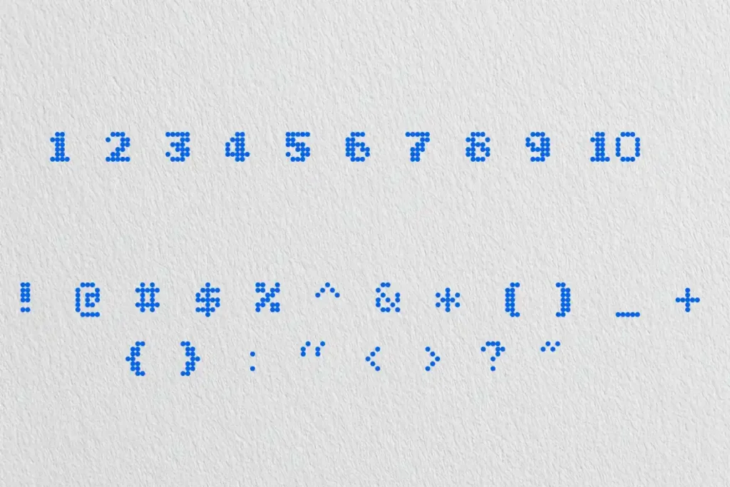 Bitcount Prop Double Ink: Free Futuristic 3D Pixel Font