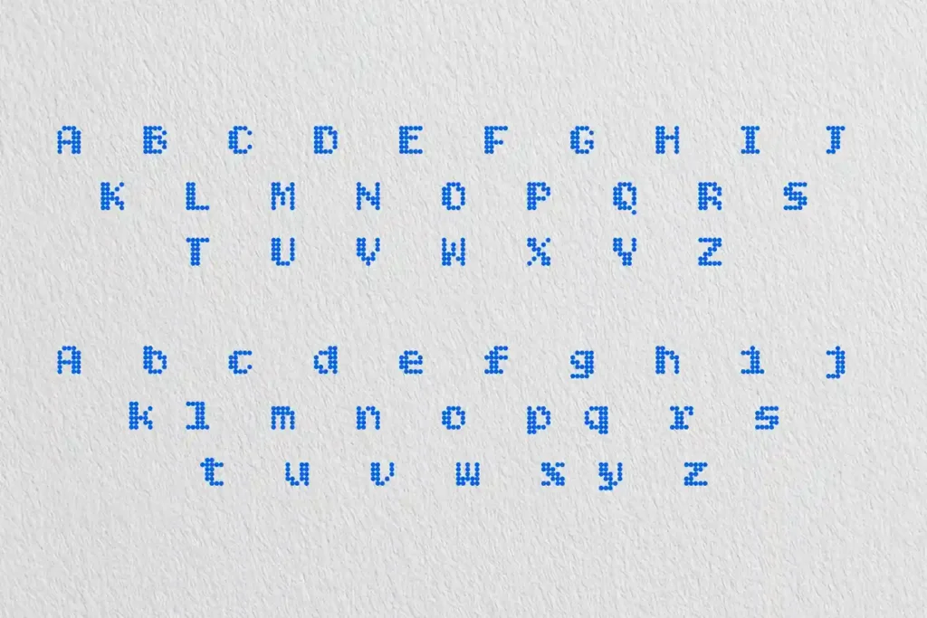 Bitcount Prop Double Ink: Free Futuristic 3D Pixel Font