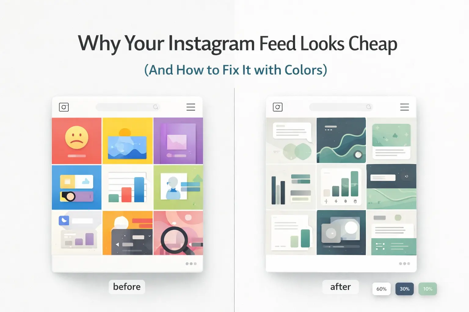 How to Create a Perfect Instagram Color Palette for Your Feed